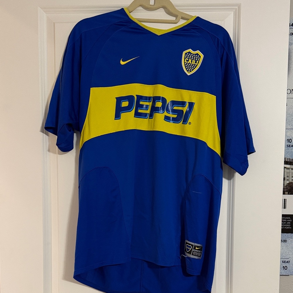 Nike Club Atlético Boca Juniors (CABJ) Soccer/football/fútbol Jersey